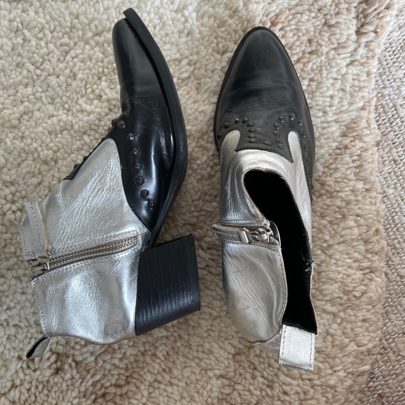 Super Star Silver Cowboy Booties - Picture 5 of 6